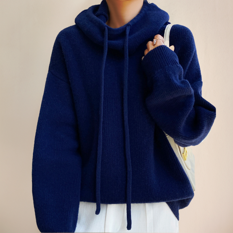 Valentina™ - Cowl Neck Hoodie