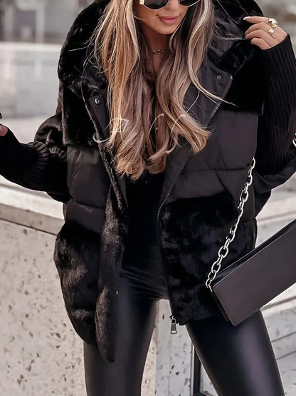 Eve - Hooded Bomber Jacket