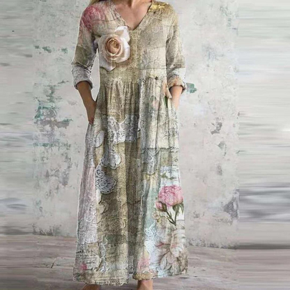 United Apparel Exclusive - Deana Retro Maxi Dress