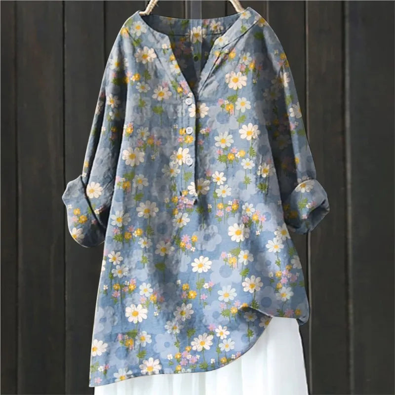 Margo™ - Casual Blouse with Floral Print