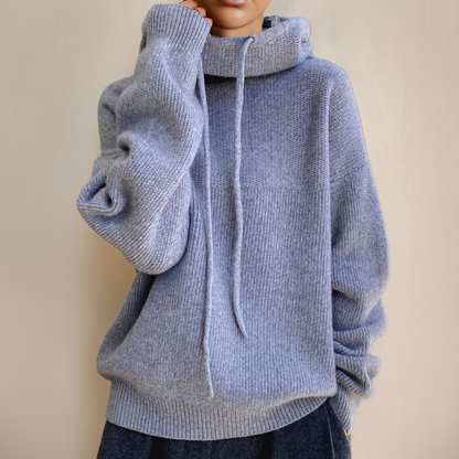 Sienna™ - Cozy High-Neck Hoodie